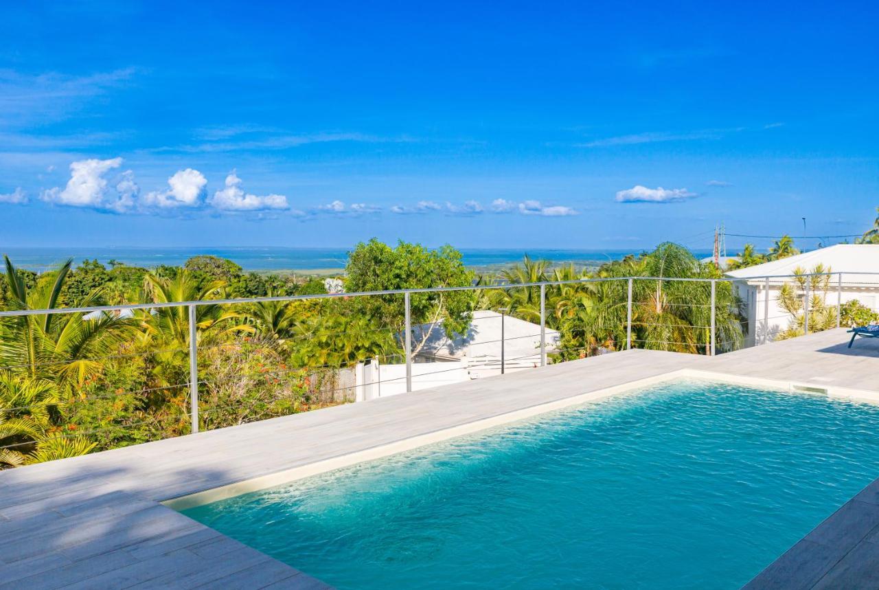 Lala Mangue-4Chambres-8Pers-Piscine Privee-Vue Mer Sainte-Rose Exterior foto
